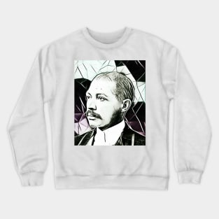 George Washington Williams Black And White Portrait | George Washington Williams Artwork 3 Crewneck Sweatshirt